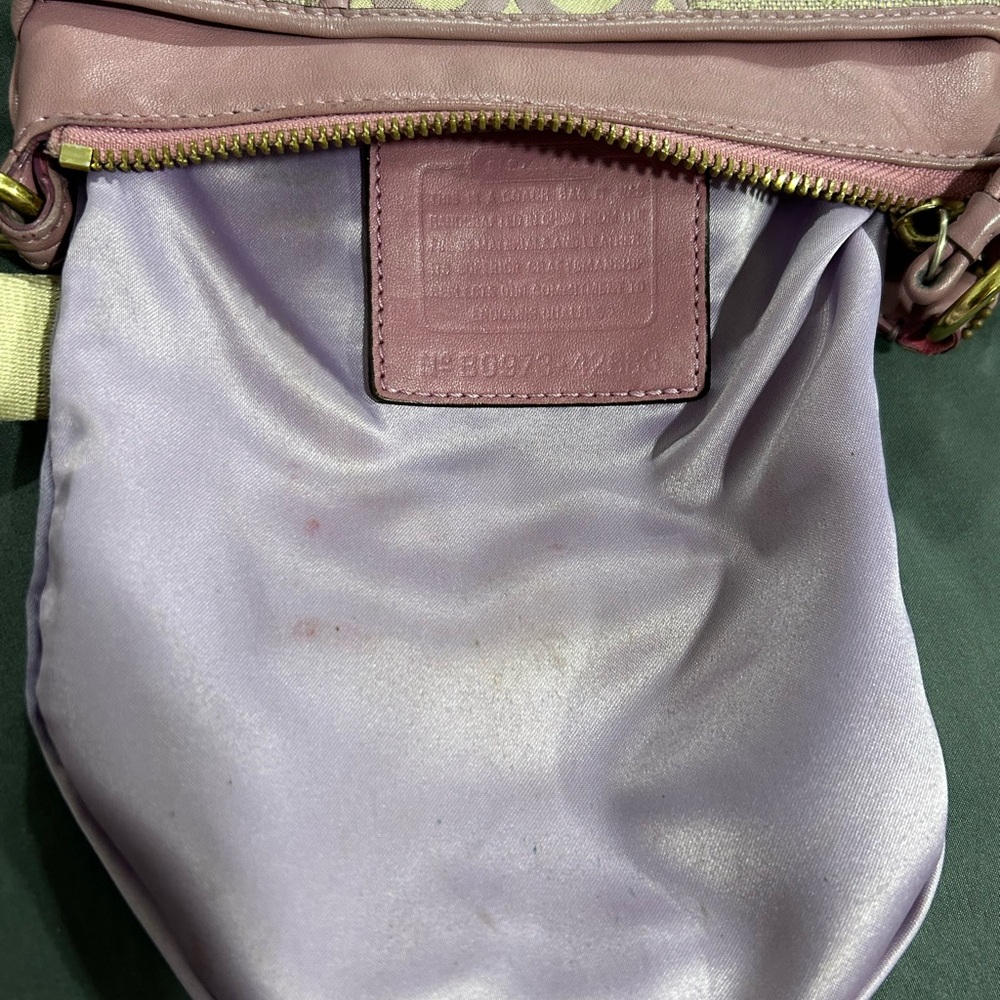 Coach Ali patchwork crossbody purse - Picture 9 of 9